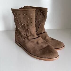 Beek Studded Junco Suede Ankle Boots